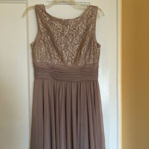 Beige Dressy Dress